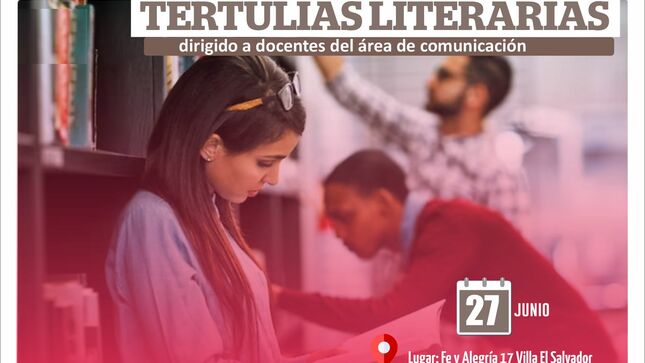 Taller de tertulias literarias dialógicas dirigido a docentes de comunicación