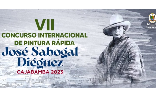 Afiche Oficial del VII Concurso Internacional de Pintura Rápida "José Sabogal Diéguez"