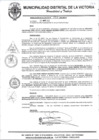 Vista preliminar de documento RESOLUCION DE ALCALDIA N°256-2023-MDLV-A