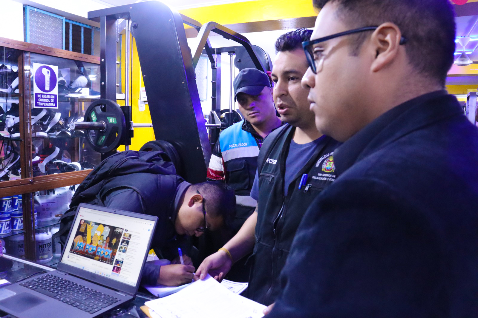 Municipalidad provincial de Huaral realizó operativo inopinado para disminuir la contaminación sonora en el centro de Huaral