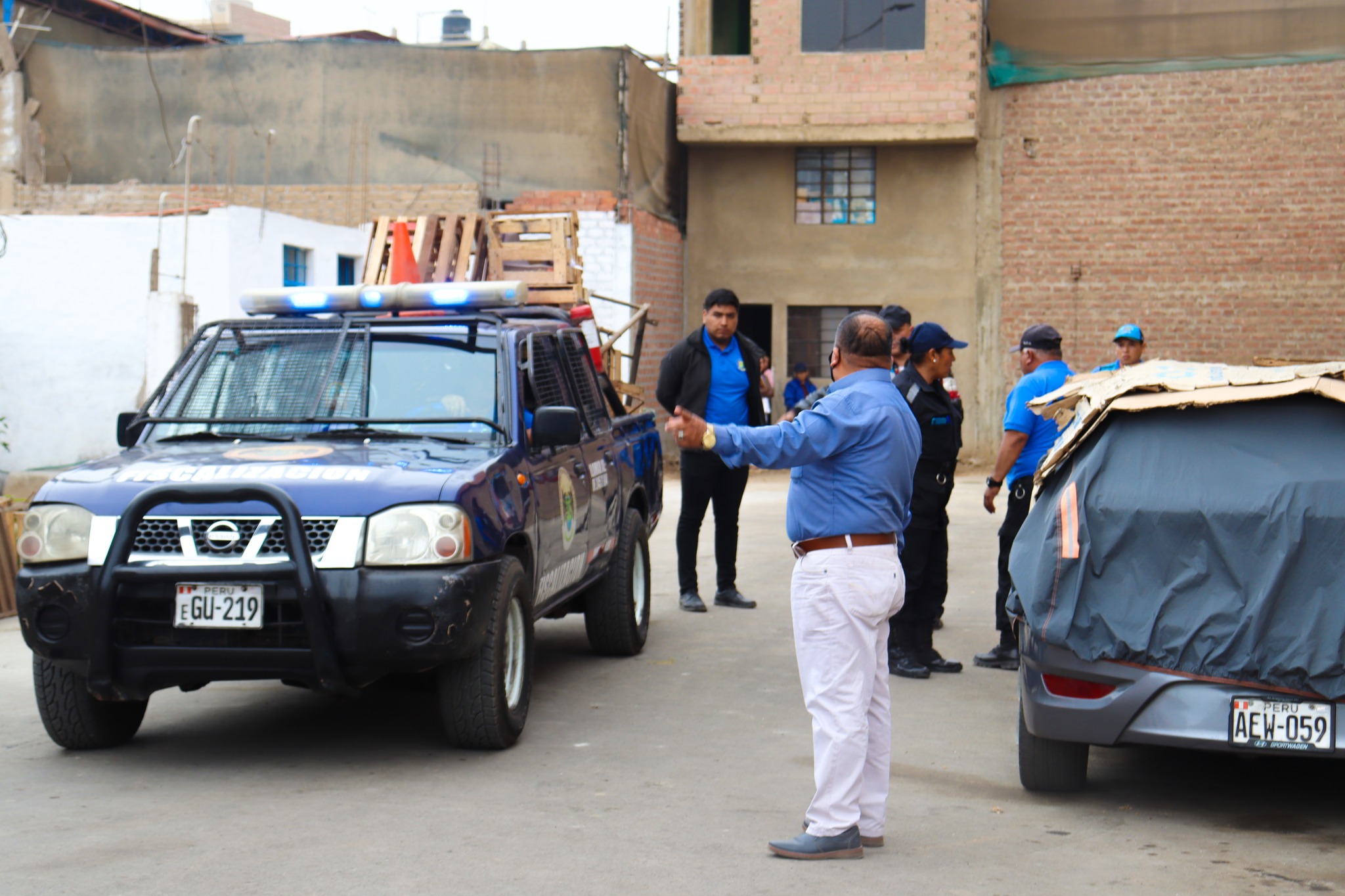Municipalidad de Huaral realizó inspección de control urbano y la recuperación de espacios públicos en Los Nogales