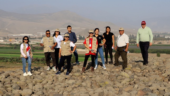 Regidores visitaron sitios arqueológicos de Macatón y Miraflores para conocer de cerca lo que requieren los arqueólogos