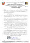 Vista preliminar de documento ACUERDO CONSEJO MUNICIPAL NRO 005-2010-MPA-A/SG