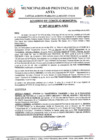 Vista preliminar de documento ACUERDO CONCEJO MUNICIPAL NRO 007-2010-MPA-A/SG