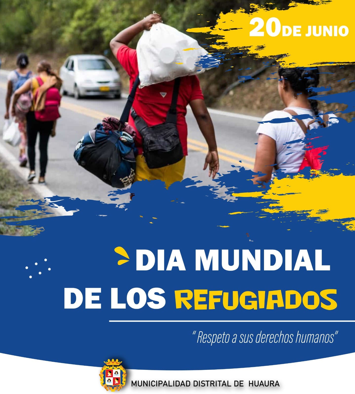 DÍA MUNDIAL DE LOS REFUGIADOS
#20deJunio