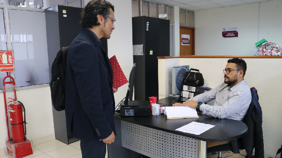 Adrián Medrano Cruz, director de asistencia técnica de CEJa dialogó también con servidores judiciales para conocer sus expectativas sobre reforma civil