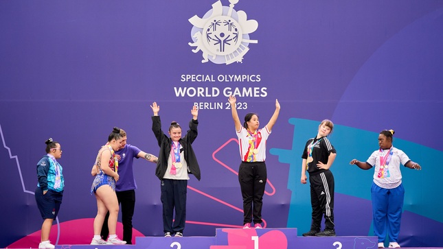 MEDALLA ORO Juegos Mundiales de Olimpiadas Especiales 