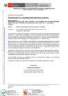 Vista preliminar de documento Oficio Múltiple N° 011 -2023-MINEDU/VMGI-DRELM-UGEL.07/ARH/EAP:  Declaran improcedencia de Comunicación de Huelga. 