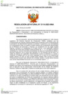 Vista preliminar de documento Resolución Jefatural N° 0115-2023-INIA