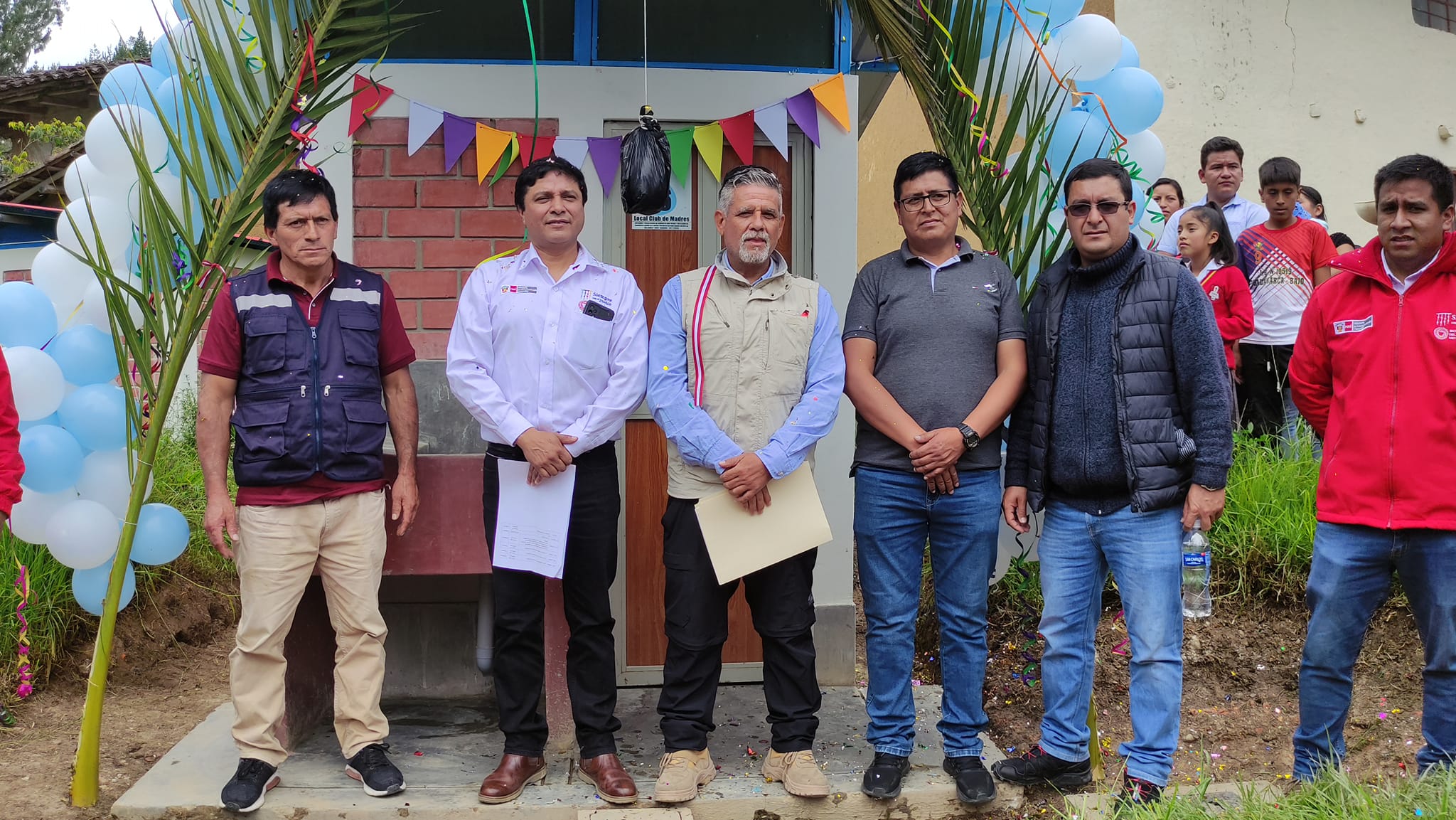 Representantes del PIASAR Cajamarca, representantes de la MDCH en ceremonia de Inauguración 2.