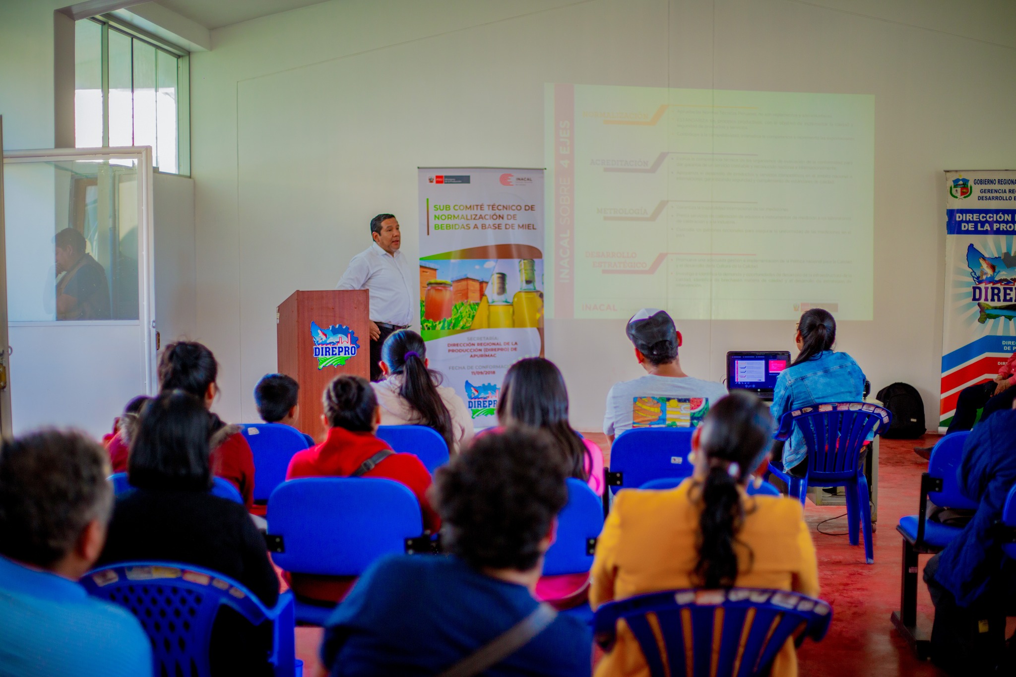 Socializan en charla de capacitación norma técnica para fomentar calidad en elaboración de bebidas tradicionales apurimeñas