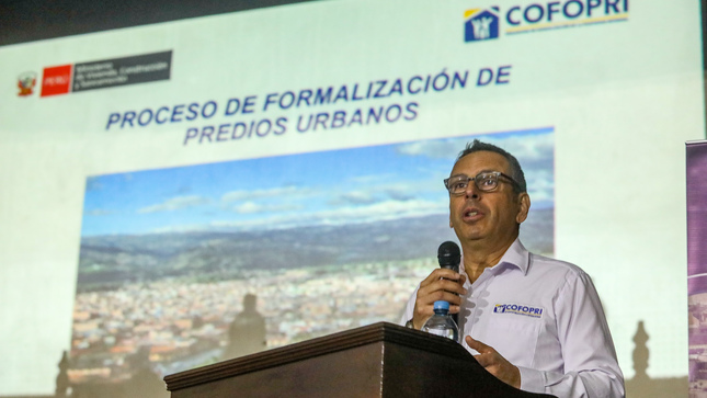 Director ejecutivo, Manuel Montes Boza, informó que marco legal para titulación urbana permite formalizar pueblos asentados antes del 31 de diciembre del 2015