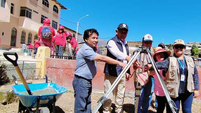 MPH transfirió 250 mil soles para la construcción de nueva Plaza de Armas en San Juan de Chauca
