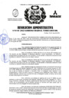 Vista preliminar de documento R.A N° 0140-2023 RECONOCER Y OTORGAR EL PAGO DE VACACIONES TRUNCAS A SANJINEZ VILLALTA SARA LILIANA CORRESPONDIENTE A LOS AÑOS 2019, 2020 Y 2021