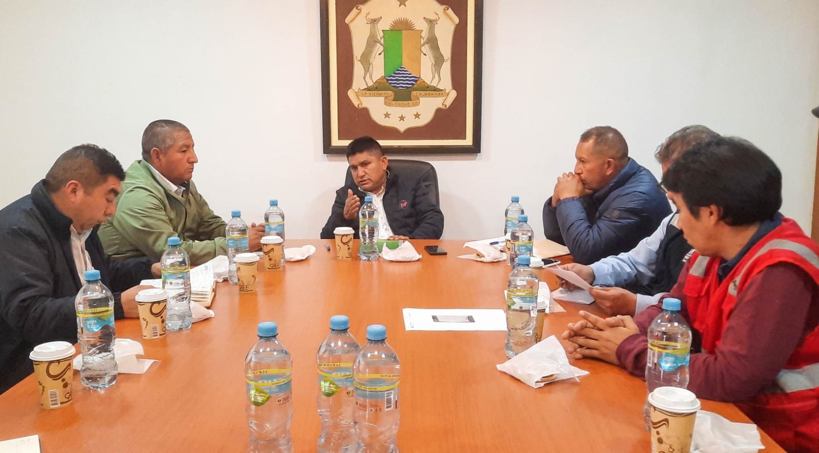 Alcaldes Acuerdan Impulsar Construcción De Carretera Cajabamba - Marcabalito - Huamachuco