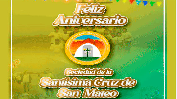 Archivo PNG de Aniversario de la Santísina Cruz de San Mateo
