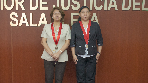 Magistrada Miriam Morales Chuquillanqui juramentó como jueza superior provisional