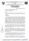 Vista preliminar de documento ORDENAZA MUNICIPAL NRO 017-2010-MPA-A/SG