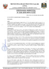 Vista preliminar de documento ORDENAZA MUNICIPAL NRO 018-2010-MPA-A/SG