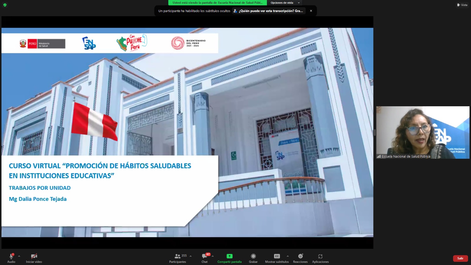 Más de 6000 docentes serán capacitados en la promoción de hábitos saludables