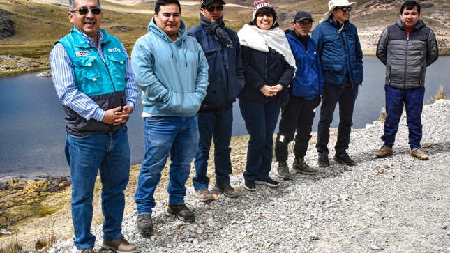 Emapa Huaral realiza visita de campo para la implementación del sistema de monitoreo hidrológico en Vichaycocha   
