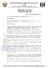 Vista preliminar de documento ORDENAZA MUNICIPAL NRO 026-2010-MPA-A/SG