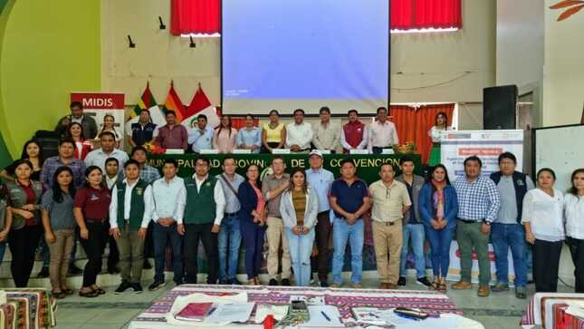 Proponen agenda social para la provincia de La Convención