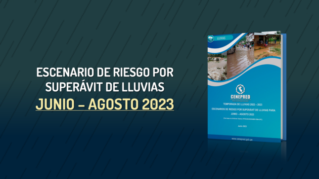 18113 CENTROS POBLADOS ESTARÍAN EN RIESGO MUY ALTO ANTE MOVIMIENTOS EN MASA Y/O INUNDACIONES POR LLUVIAS INTENSAS DE MAYO A JULIO