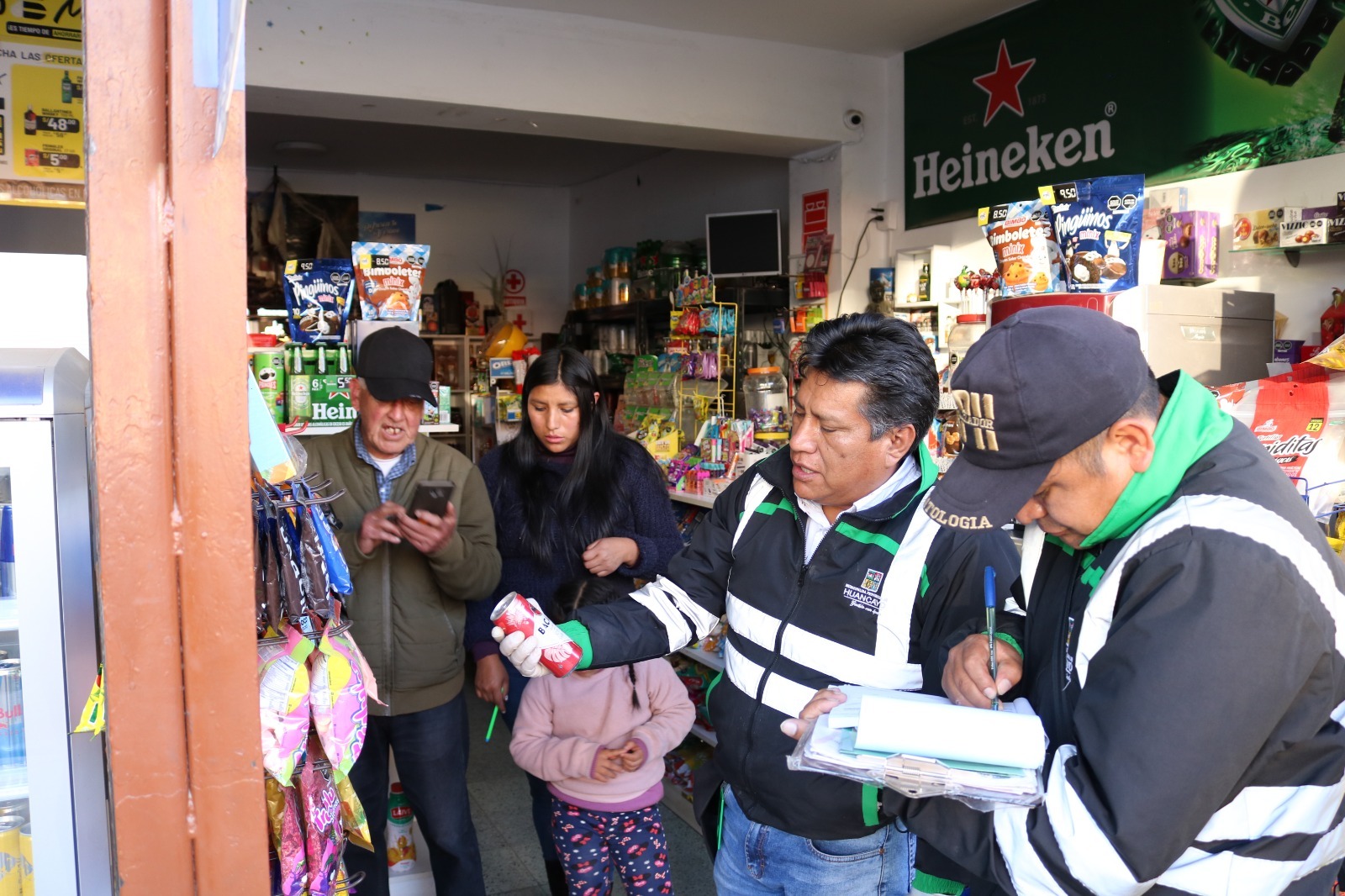 En operativo multisectorial junto a COPROSEC y Defensa Civil