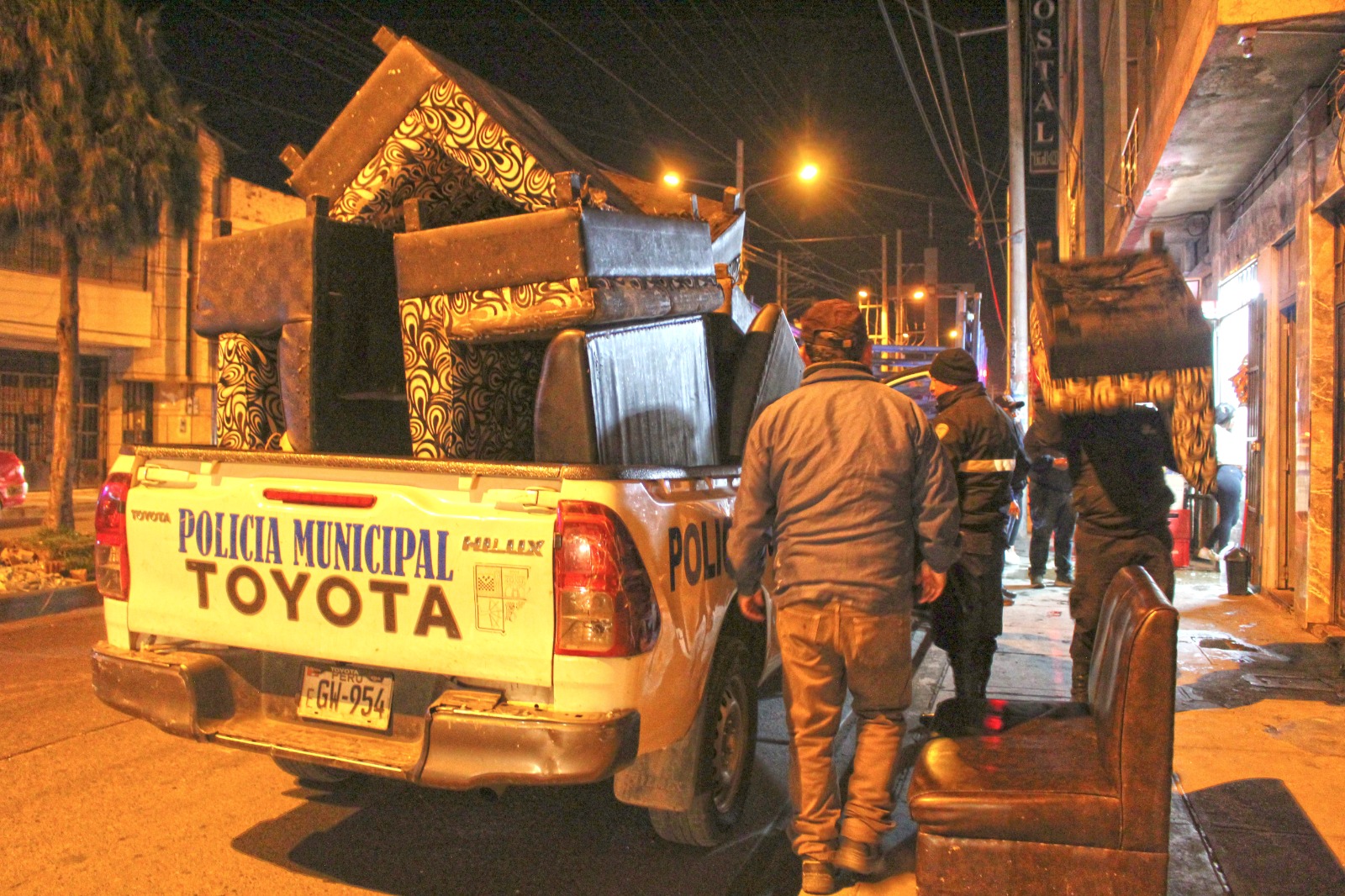 Fue clausurada inmediatamente con un muro de ladrillos