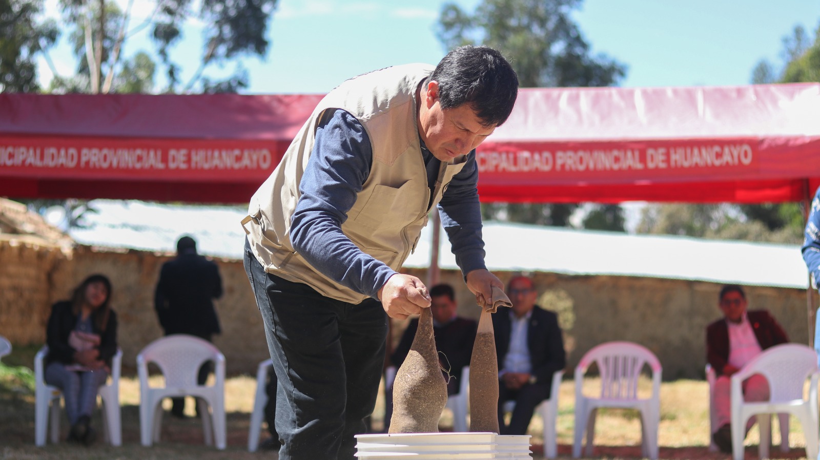 28 distritos de Huancayo se capacitarán para cosechar productos de calidad