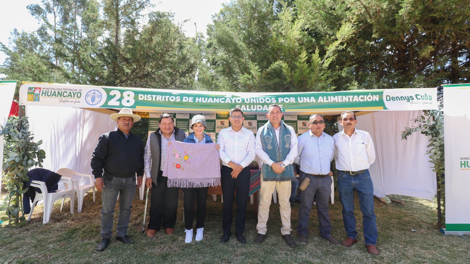 28 distritos de Huancayo se capacitarán para cosechar productos de calidad