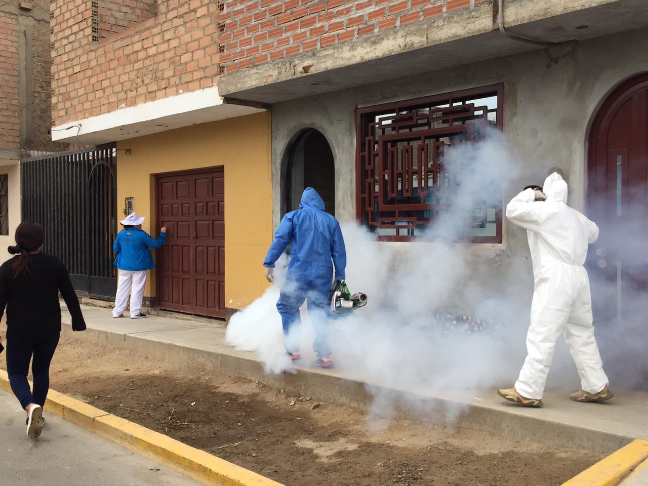 Se inicia jornada de fumigación para contener presencia del dengue autóctono en Huaral