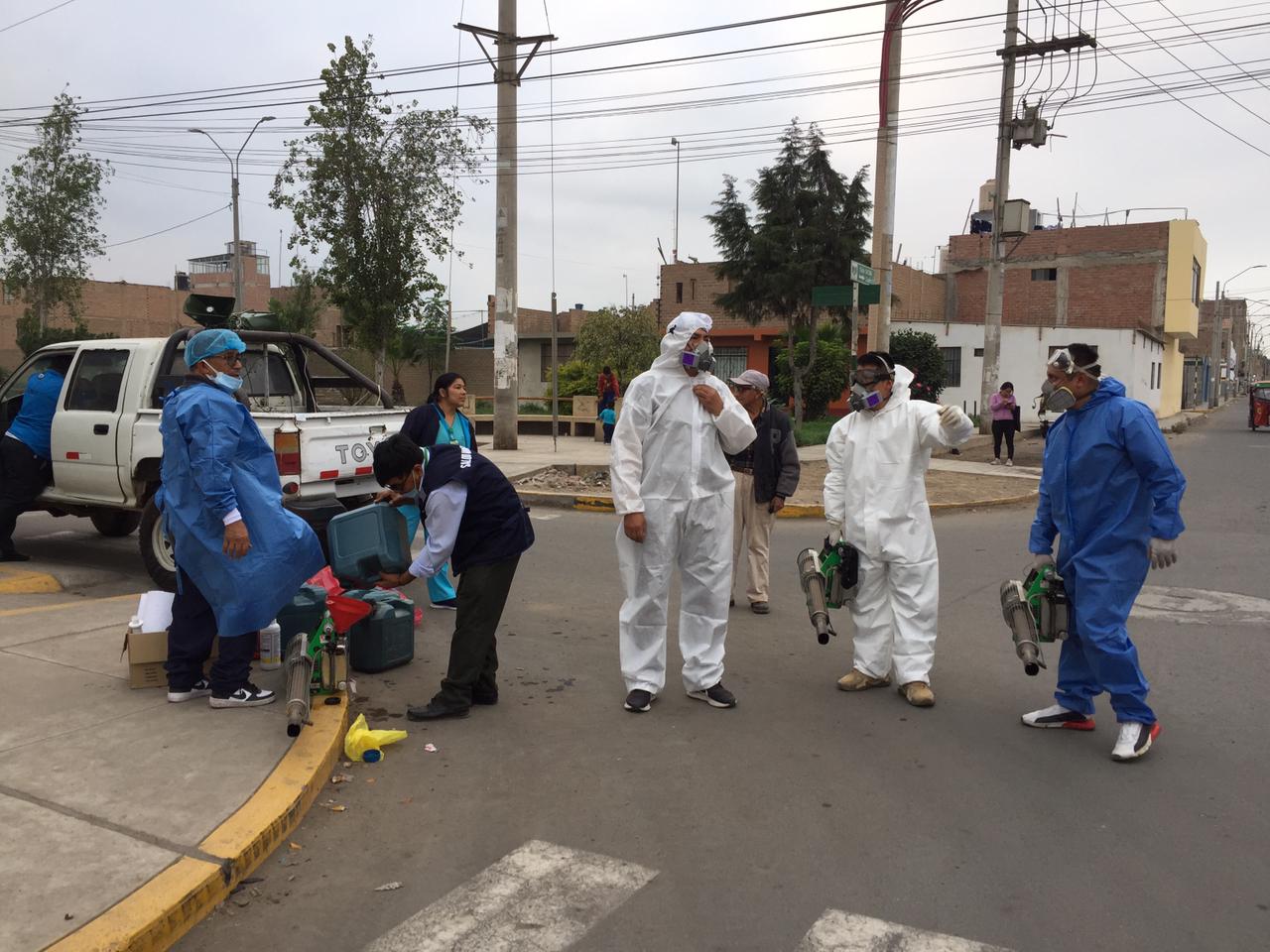 Se inicia jornada de fumigación para contener presencia del dengue autóctono en Huaral