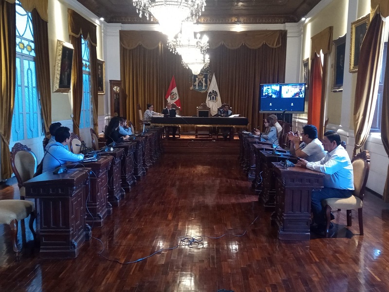 El Concejo acordó que la Secretaría General de la Municipalidad de Trujillo solicite a la Corte Superior de Justicia de La Libertad la resolución en segunda instancia del caso por difamación del alcalde Arturo Fernández.