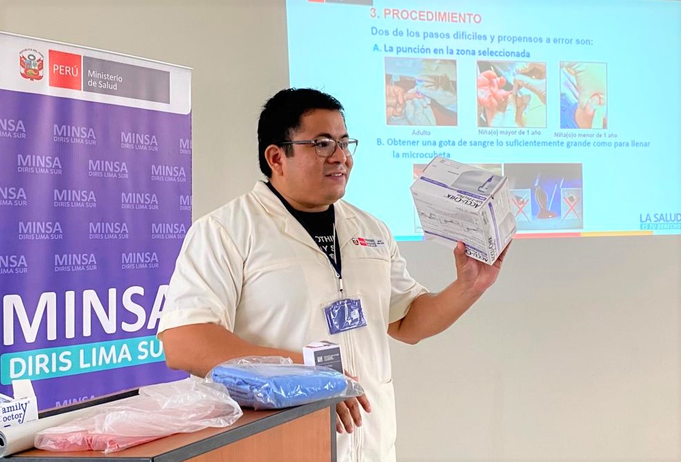 Especialistas en nutrición fortalecen sus capacidades para reducir la anemia en niños, adolescentes y gestantes de Lima sur