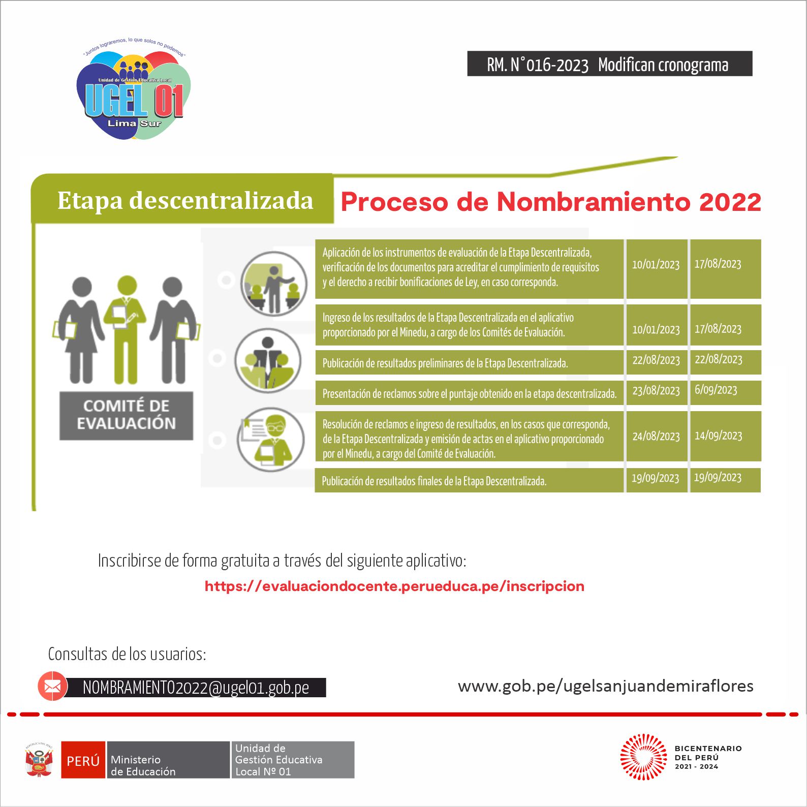Ver Proceso de nombramiento 2022 – Etapa Descentralizada
