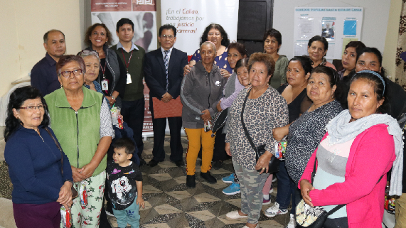 Corte Superior del Callao empoderó a mujeres del comedor popular de Playa Rímac a defender sus derechos