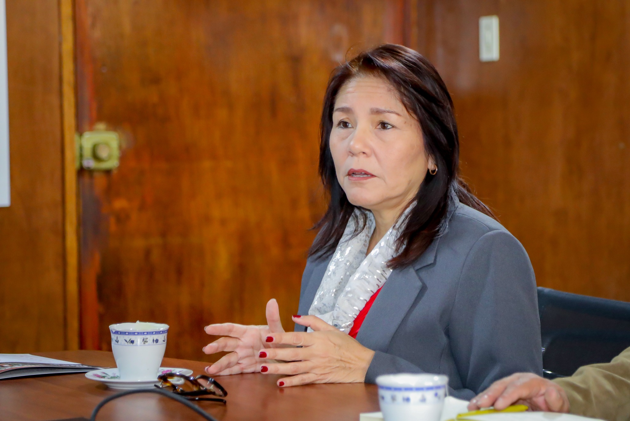 Gobernador Percy Godoy recibió visita de exministra Paola Bustamante para promover labores conjuntas en mejora de gestión pública regional