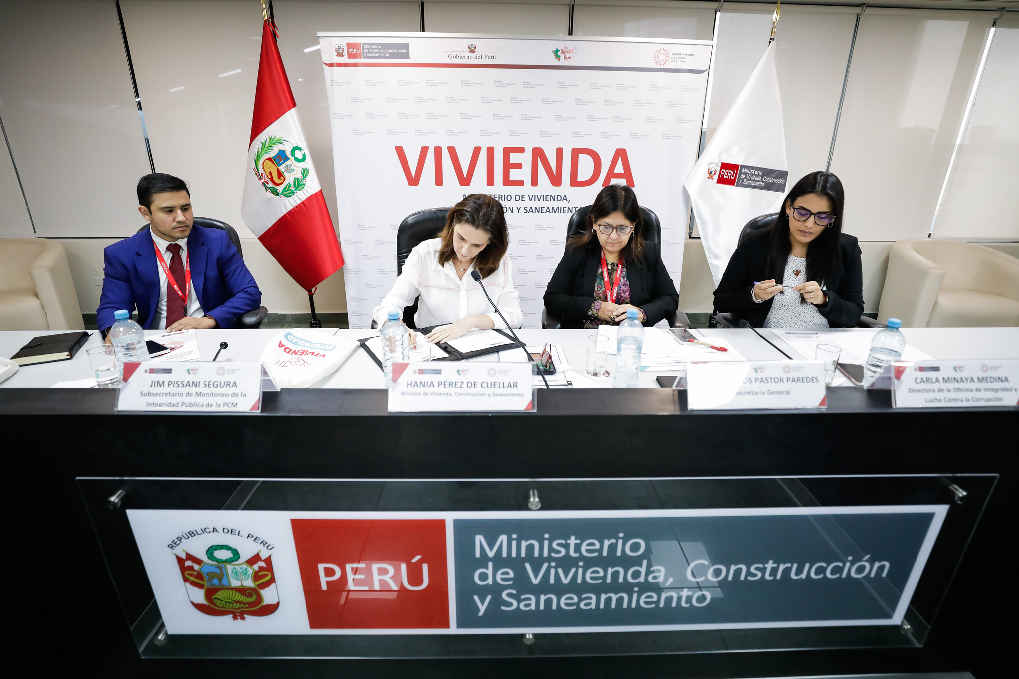 Ministra de Vivienda instala Comisión por la Integridad y anuncia cruzada para luchar frontalmente contra la corrupción