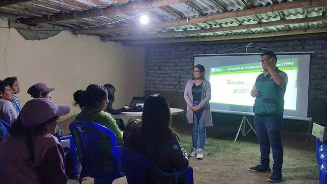 MUNICIPALIDAD DE HUAURA Y LA DRAL REALIZAN EL "1ER TALLER DE CAPACITACIÓN PARA EL EMPADRONAMIENTO DE PRODUCTORES AGRARIOS Y GANADEROS" EN EL C.P BALCONCILLO