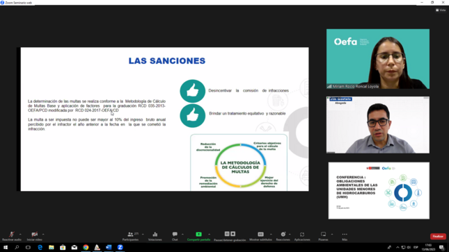 154 representantes de grifos y estaciones de servicio son capacitados por el OEFA en sus obligaciones ambientales