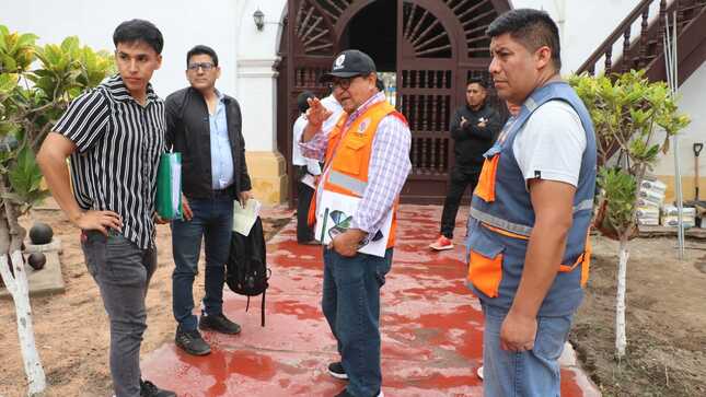 INDECI REALIZA INSPECCIÓN DE LEVANTAMIENTO DE OBSERVACIONES DE ZONAS DE RIESGO PARA APERTURA DEL BALCÓN DE HUAURA