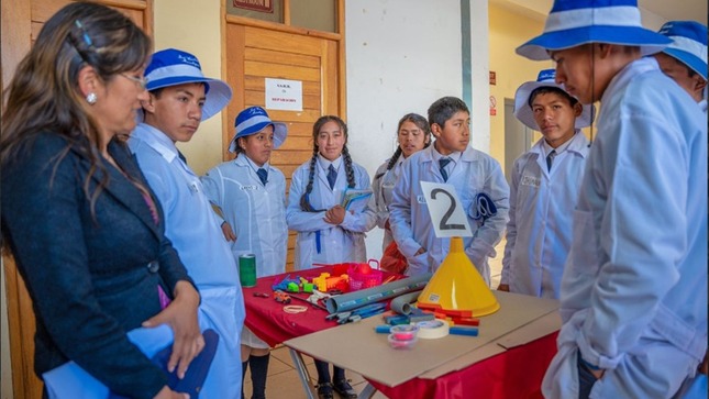 Junín con 908 clubes de ciencia escolares lidera a nivel nacional