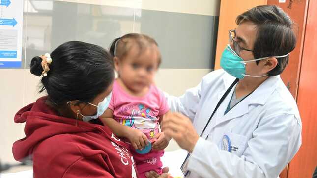 Niña de un año venció al dengue tras ser atendido en el Hospital Nacional Cayetano Heredia