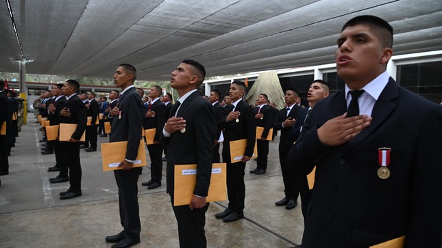 Con honor, disciplina y lealtad, jóvenes soldados se licencian reafirmando su vocación de servicio y amor a la Patria.