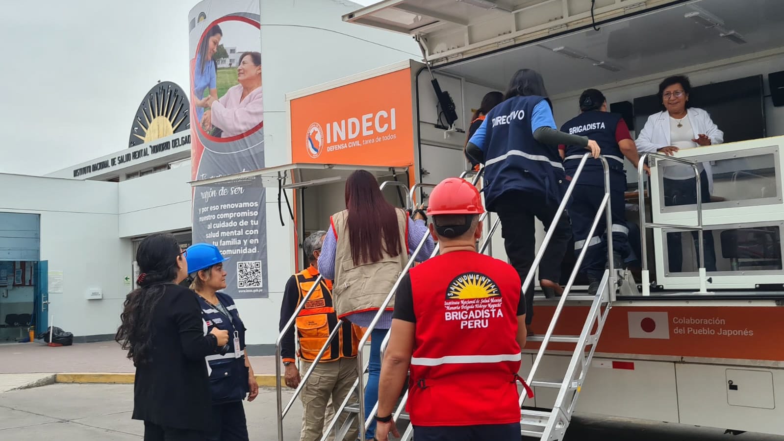 Trabajadores y usuarios del Noguchi se preparan ante una emergencia por sismo-