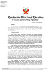 Vista preliminar de documento RDE n.˚ 116-2023-MINIEDU-VMGI-PRONABEC