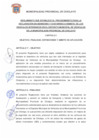 Vista preliminar de documento Reglamento que establece el procedimiento para la declaracion en abandono y chatarreo o remate de los vehiculos internados en el deposito municipal de vehiculos de la MPCHyhtzw