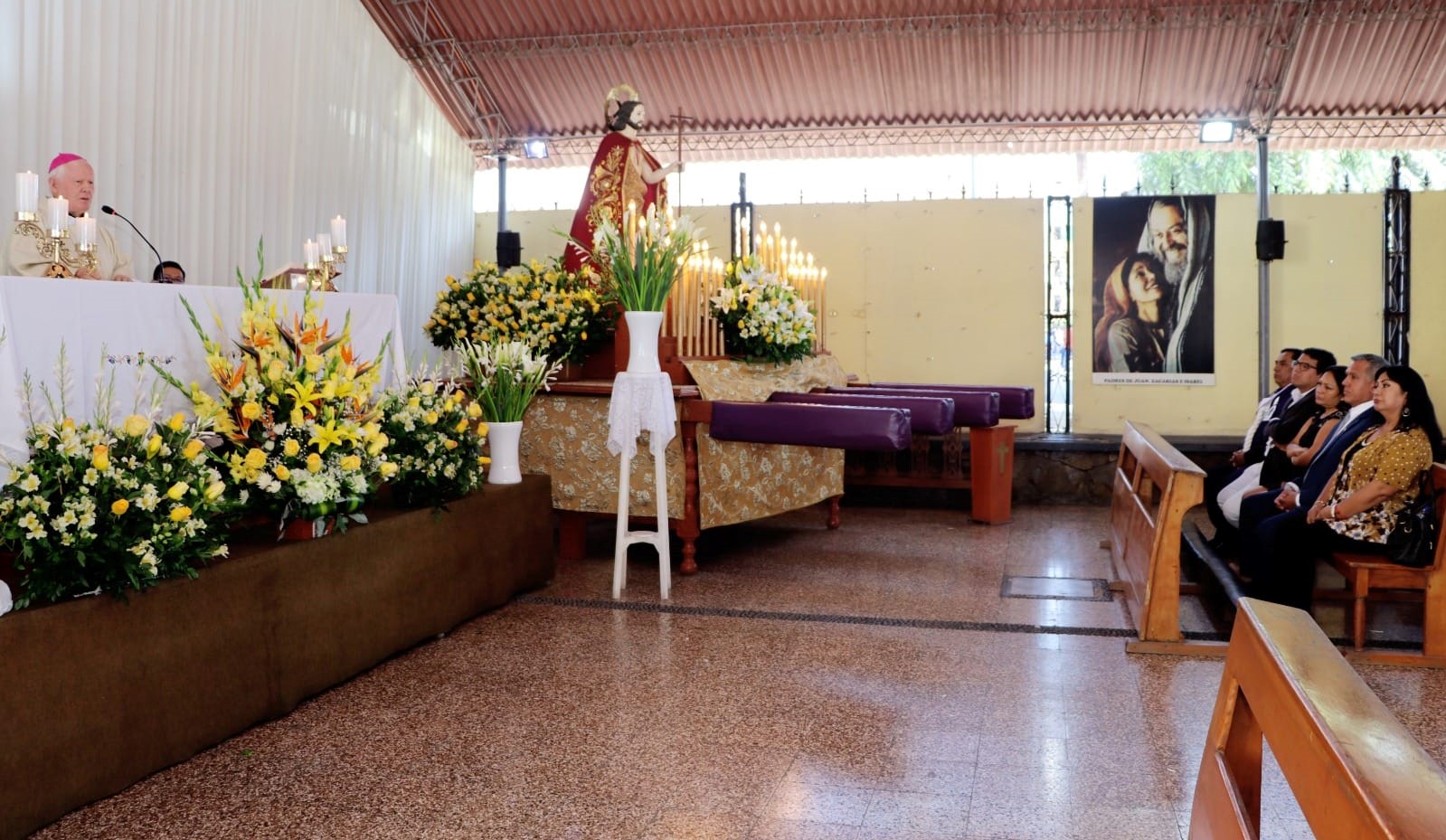 Alcalde provincial y regidores participaron de la santa misa en honor a nuestro patrón San Juan Bautista